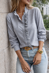 Cotswolds Ruffle Blouse