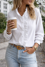 Cotswolds Ruffle Blouse