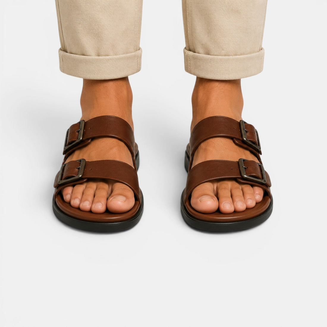 Carmel Buckle Sandals
