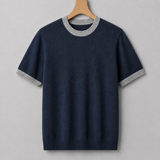 Beaufort Contrast Knit Tee