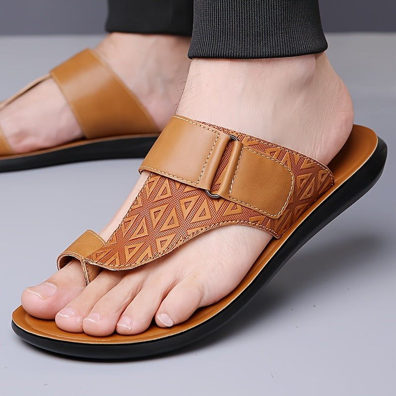Coronado Leather Thong Slides