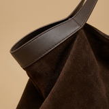 Valloraine Suede Triangle Tote