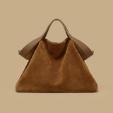 Valloraine Suede Triangle Tote