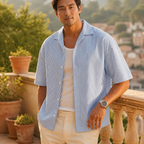 Newport Striped Button-Up Shirt