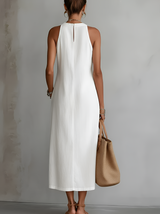Seraphina Linen Midi Dress