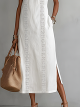Seraphina Linen Midi Dress