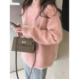 Whitcombe Fuzzy Knit Sweater