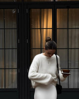 Whitcombe Fuzzy Knit Sweater