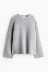 Whitcombe Fuzzy Knit Sweater