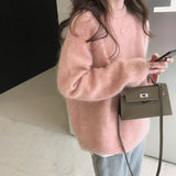 Whitcombe Fuzzy Knit Sweater