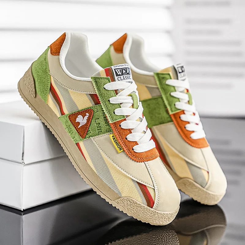 Ronan Retro Track Sneakers