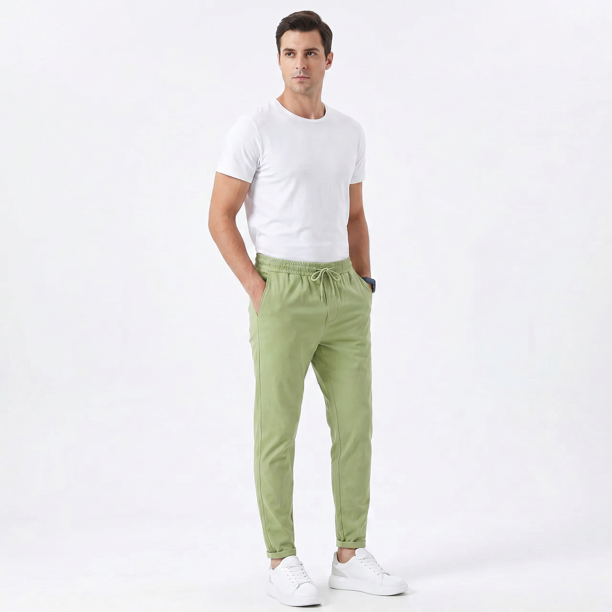 Hayes Stretch Drawstring Pants