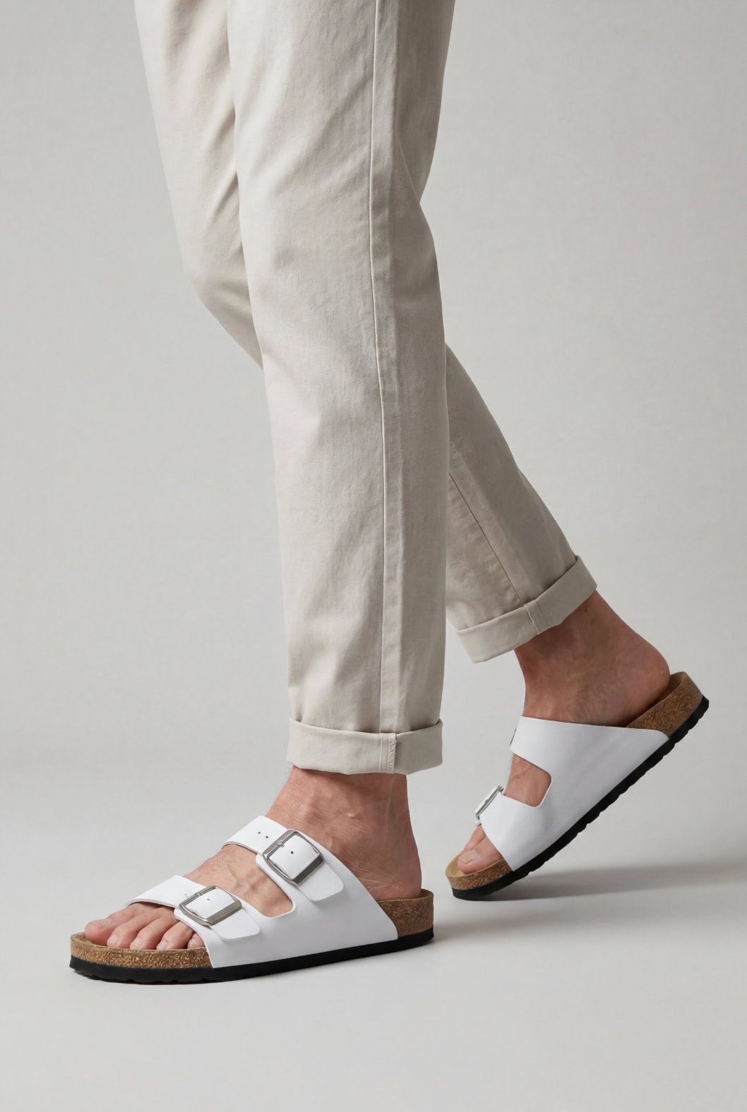 Cavallo Double Buckle Sandals