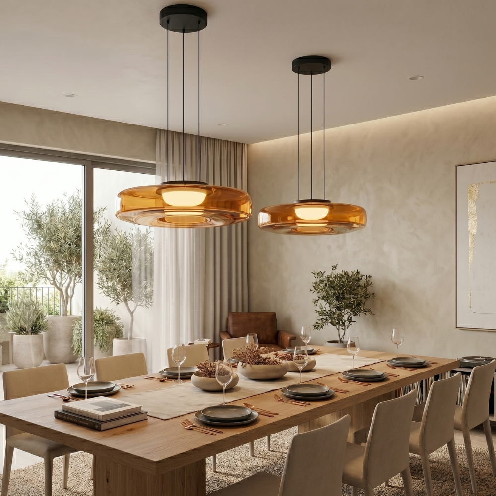 Meridian Glass Pendant Light