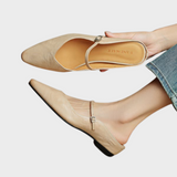 Evora Leather Mules