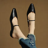 Evora Leather Mules