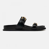 Marceau Double Buckle Slides