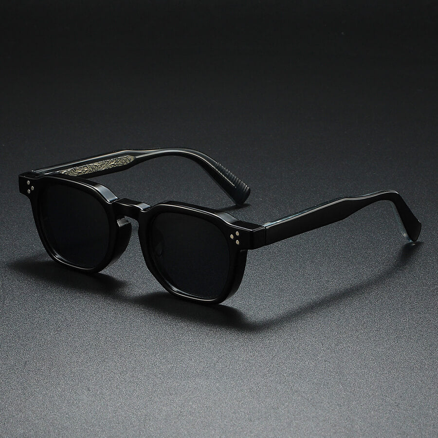 Hudson Retro Square Sunglasses