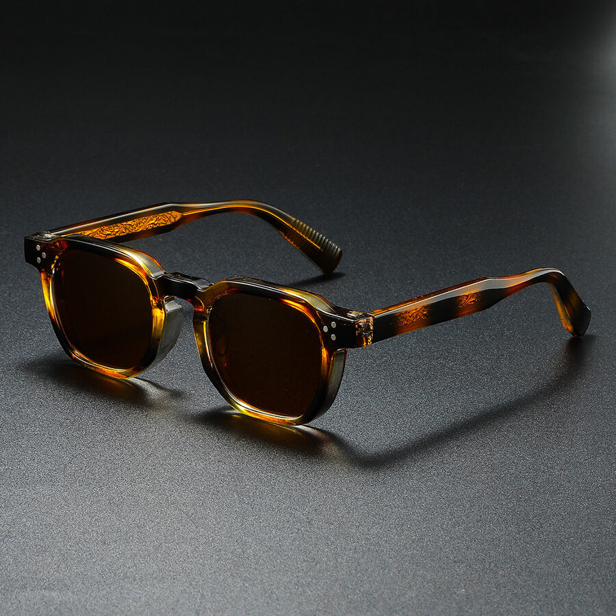 Hudson Retro Square Sunglasses