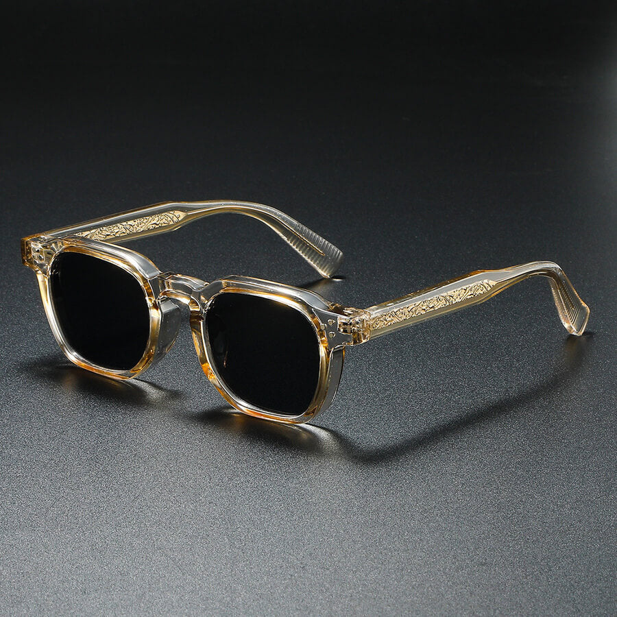 Hudson Retro Square Sunglasses