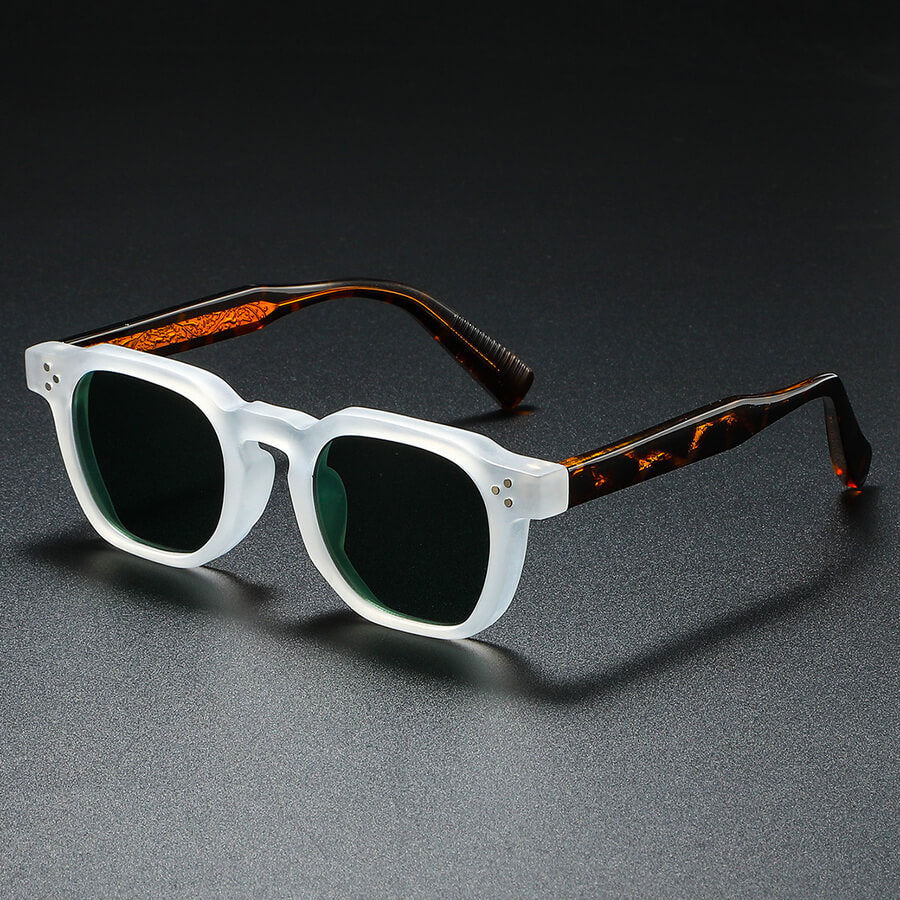 Hudson Retro Square Sunglasses