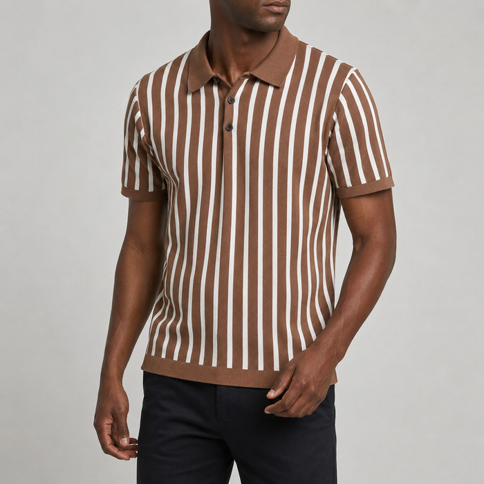 Astor Striped Polo Shirt