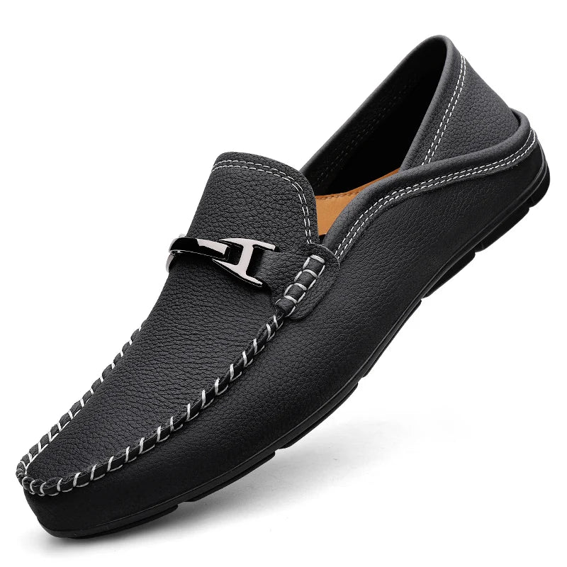Belcourt Leather Loafers