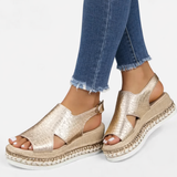 Montpellier Cushioned Wedge Sandals