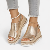 Montpellier Cushioned Wedge Sandals