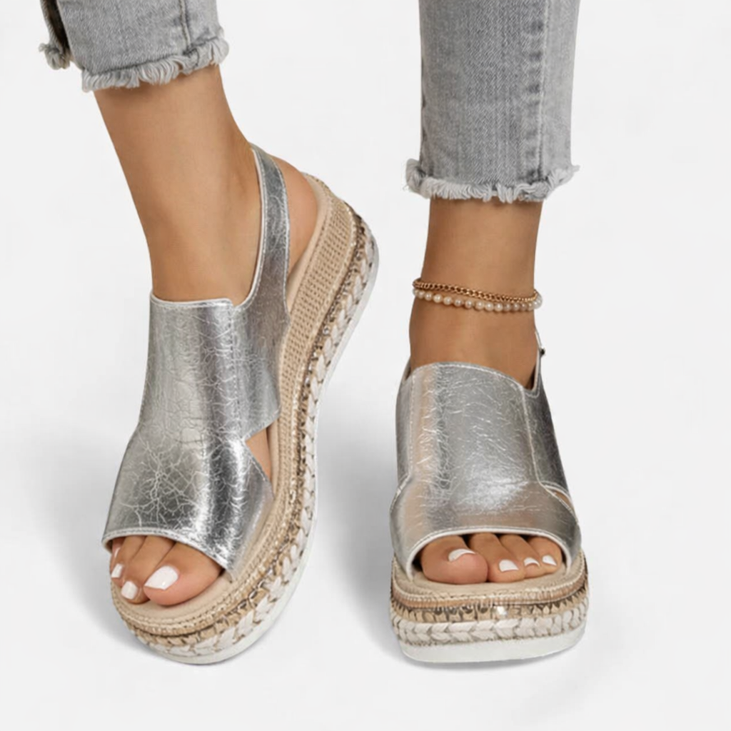 Montpellier Cushioned Wedge Sandals