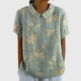 Marielle Floral Linen Blouse