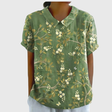 Marielle Floral Linen Blouse