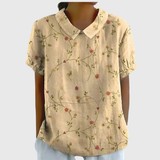 Marielle Floral Linen Blouse