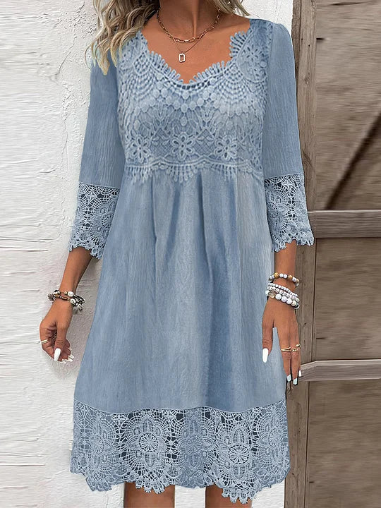 Aurelia Lace Midi Dress