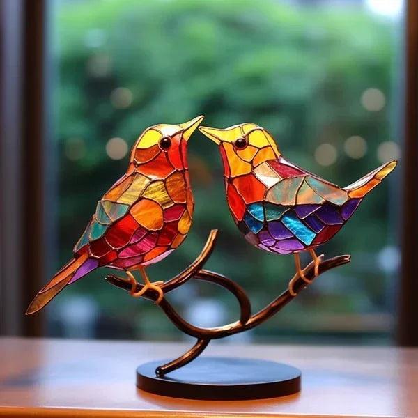 Aviana Acrylic Bird Statue