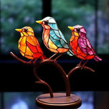 Aviana Acrylic Bird Statue