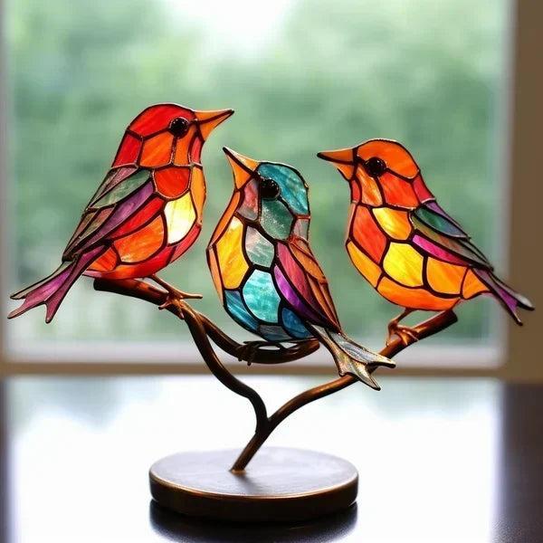 Aviana Acrylic Bird Statue