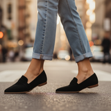Bordeaux Suede Comfort Loafers