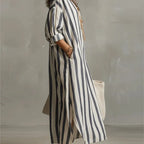 Arabella Striped Maxi Dress