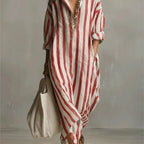 Arabella Striped Maxi Dress