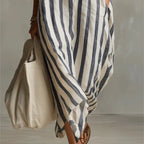 Arabella Striped Maxi Dress