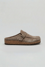 Chantilly Suede-Look Clogs