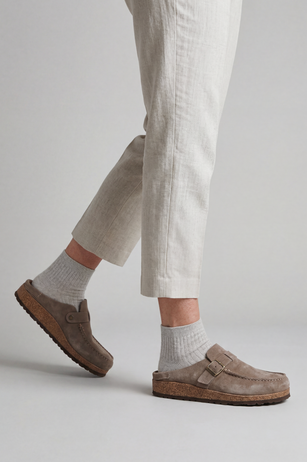 Chantilly Suede-Look Clogs
