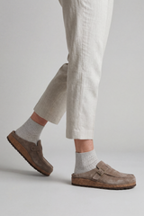 Chantilly Suede-Look Clogs