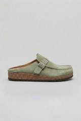 Chantilly Suede-Look Clogs