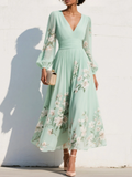 Adeline Chiffon Floral Midi Dress