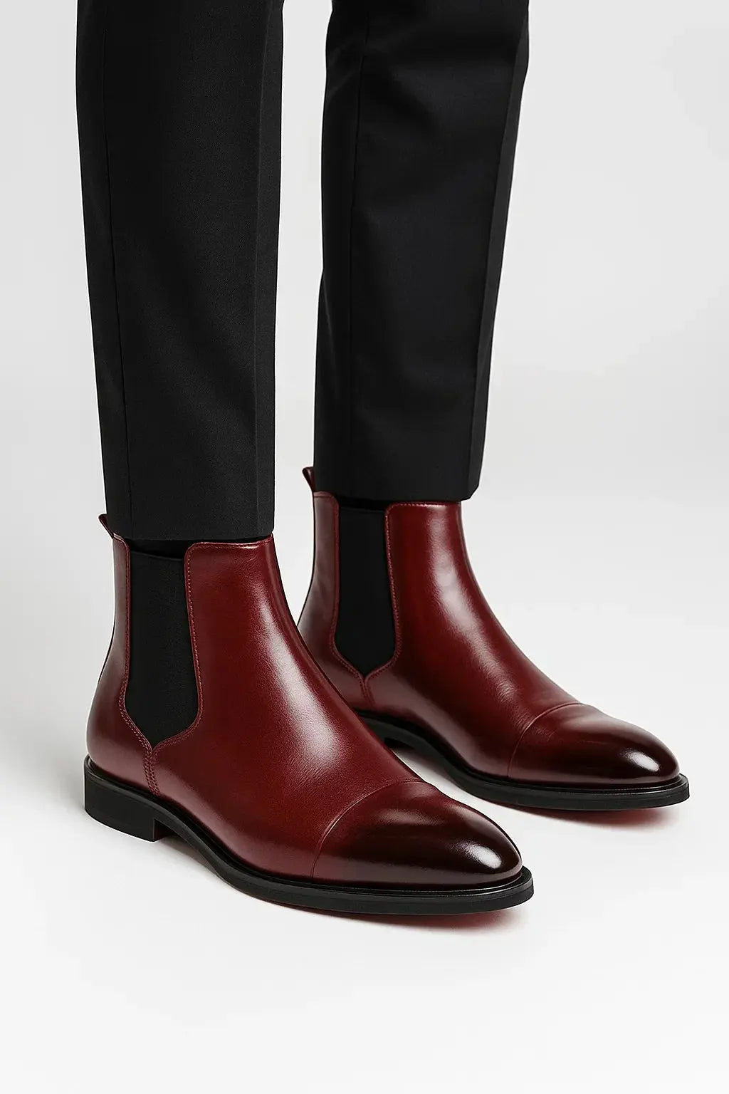Madison Cap-Toe Chelsea Boots