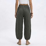 Elara Linen-Blend Wide-Leg Pants