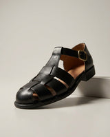 Verona Woven T-Strap Sandals