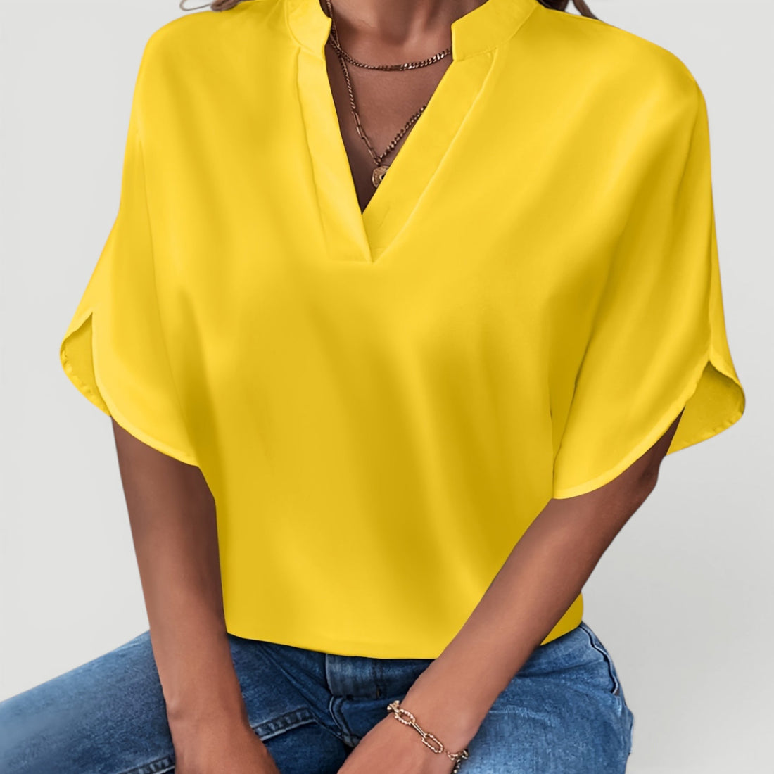 Salerno Short Sleeve Blouse